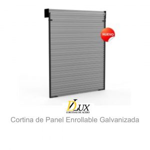 Cortina de Panel Enrollable Galvanizada