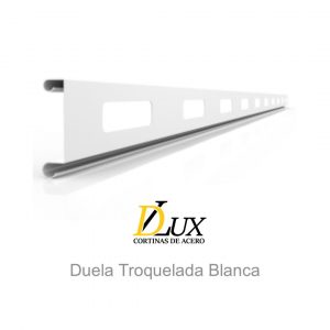 Duela Troquelada Blanca