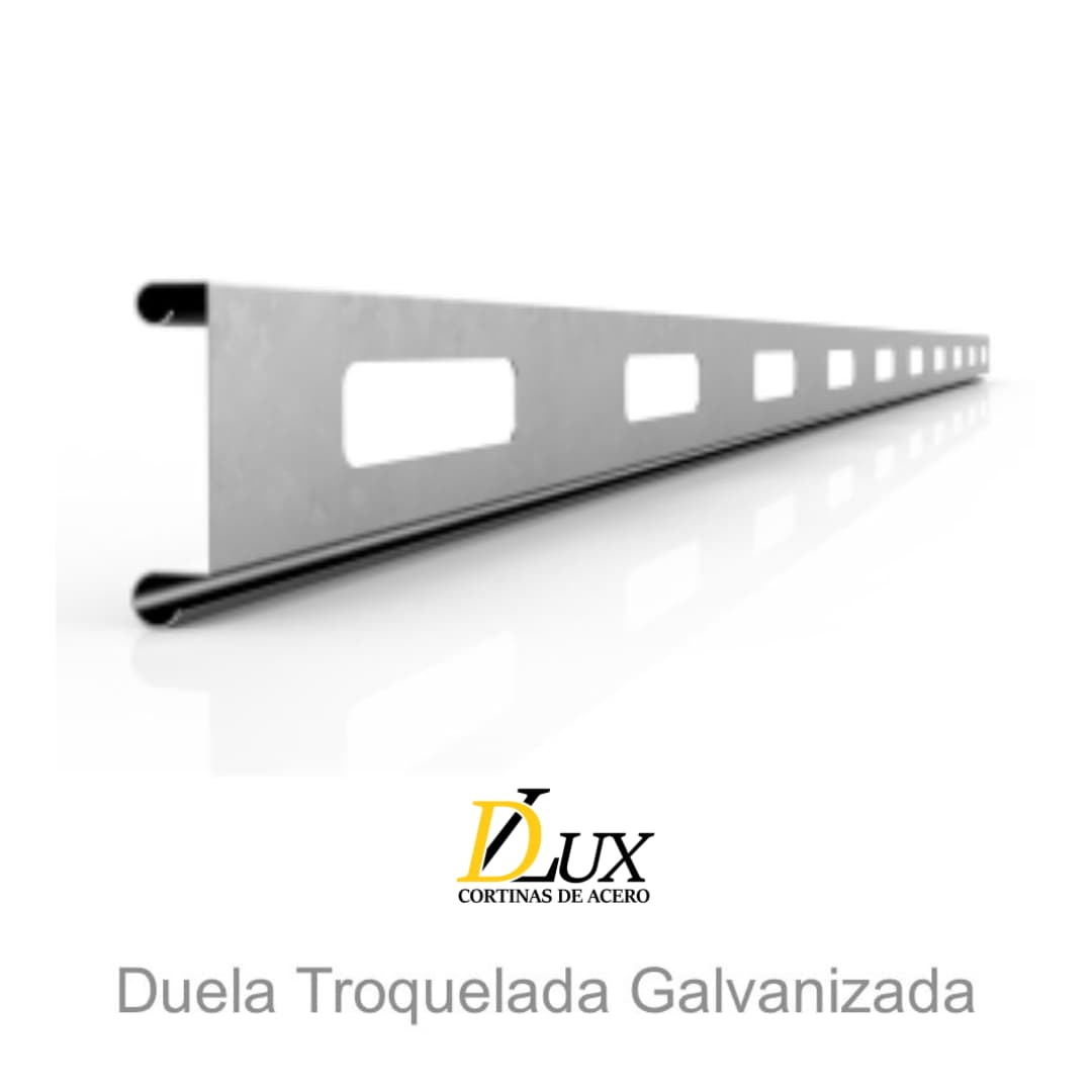 Duela Troquelada Galvanizada