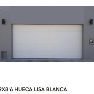 Hueca Lisa Blanca